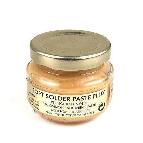 CABLEPELADO Pasta de soldar, Pasta desoldar, Pasta de estaño Flux de Soldadura, Pasta Soldadura, Pasta de soldar en tarro de cristal, Capacidad 50 ml