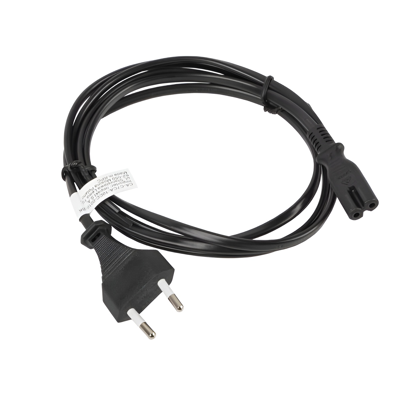 Lanberg ca-c7ca-10cc-0018-bk cable de transmisión negro 1,8 m c7 acoplador cee7/16