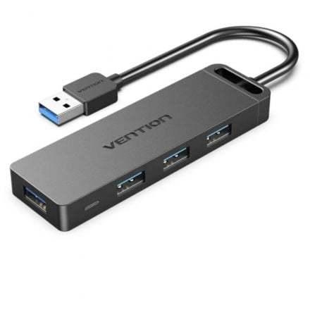 Hub USB 3.0 Vention CHLBD/ 4xUSB/ MicroUSB PD/ 50cm
