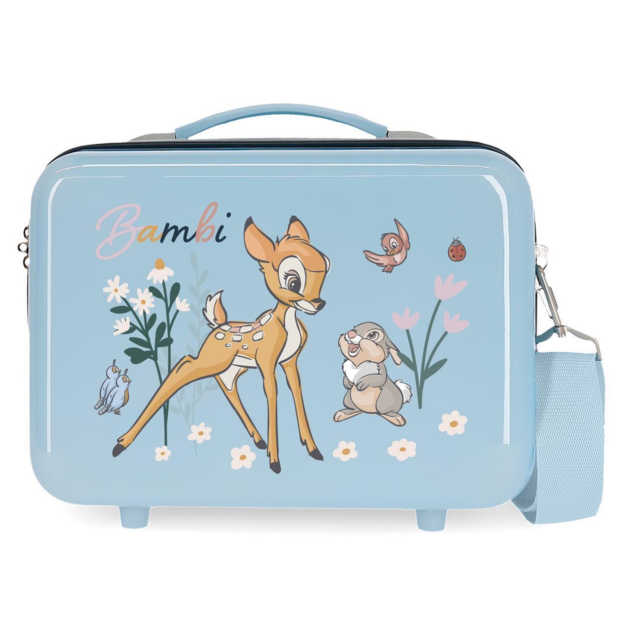 Neceser Abs Disney Before the bloom azul claro 21x29x15cm