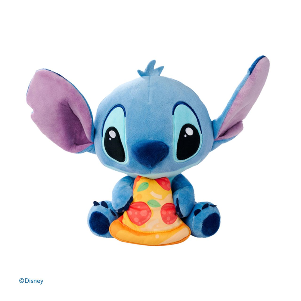 Peluche Stitch Con Pizza, 25Cm (Smoby 6315870514)