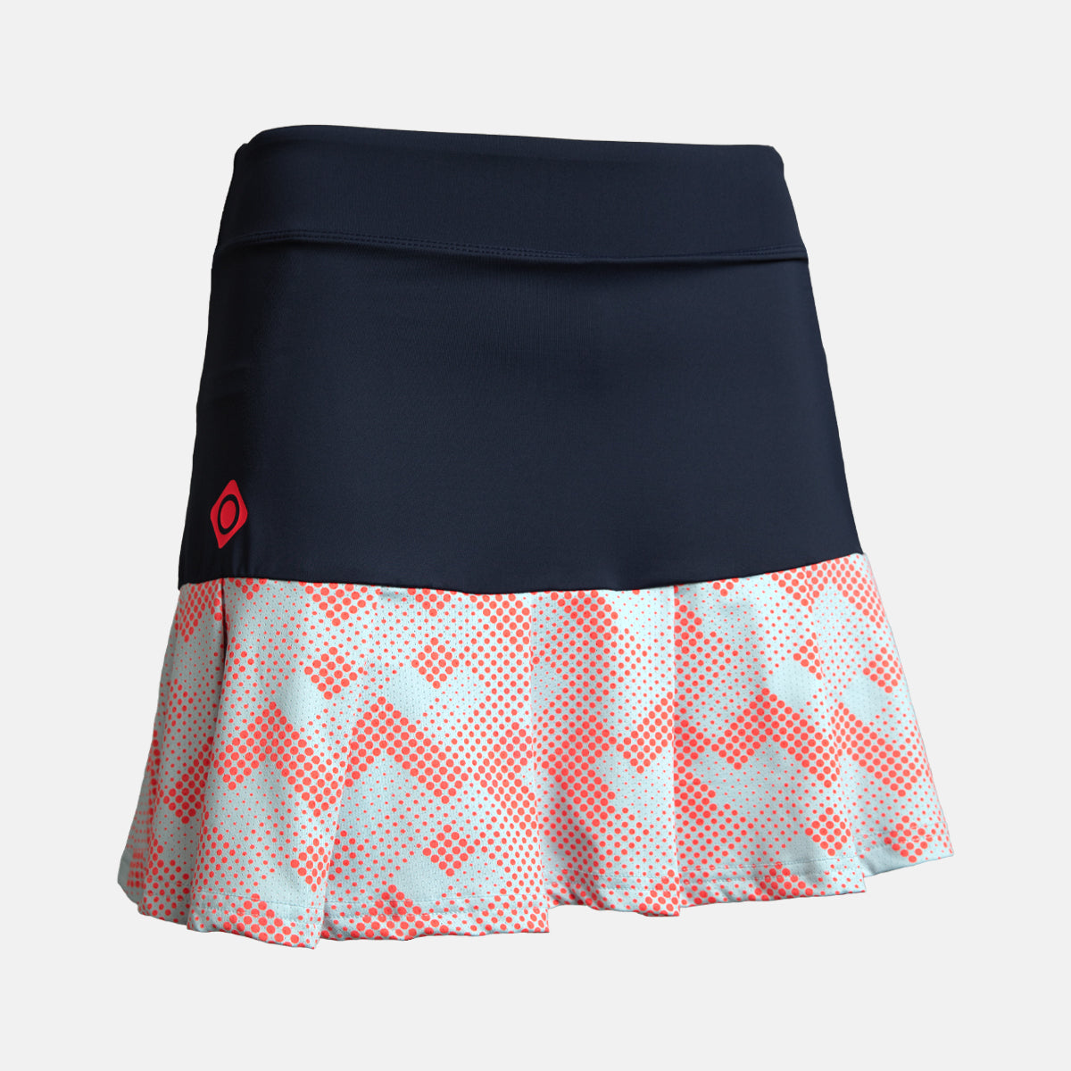 Izas - Falda Deportiva de Mujer Cantal, Elegancia y Comodidad para Jugadoras de Pádel - Rendimiento Superior y Estilo - Atlantic - Talla XXL