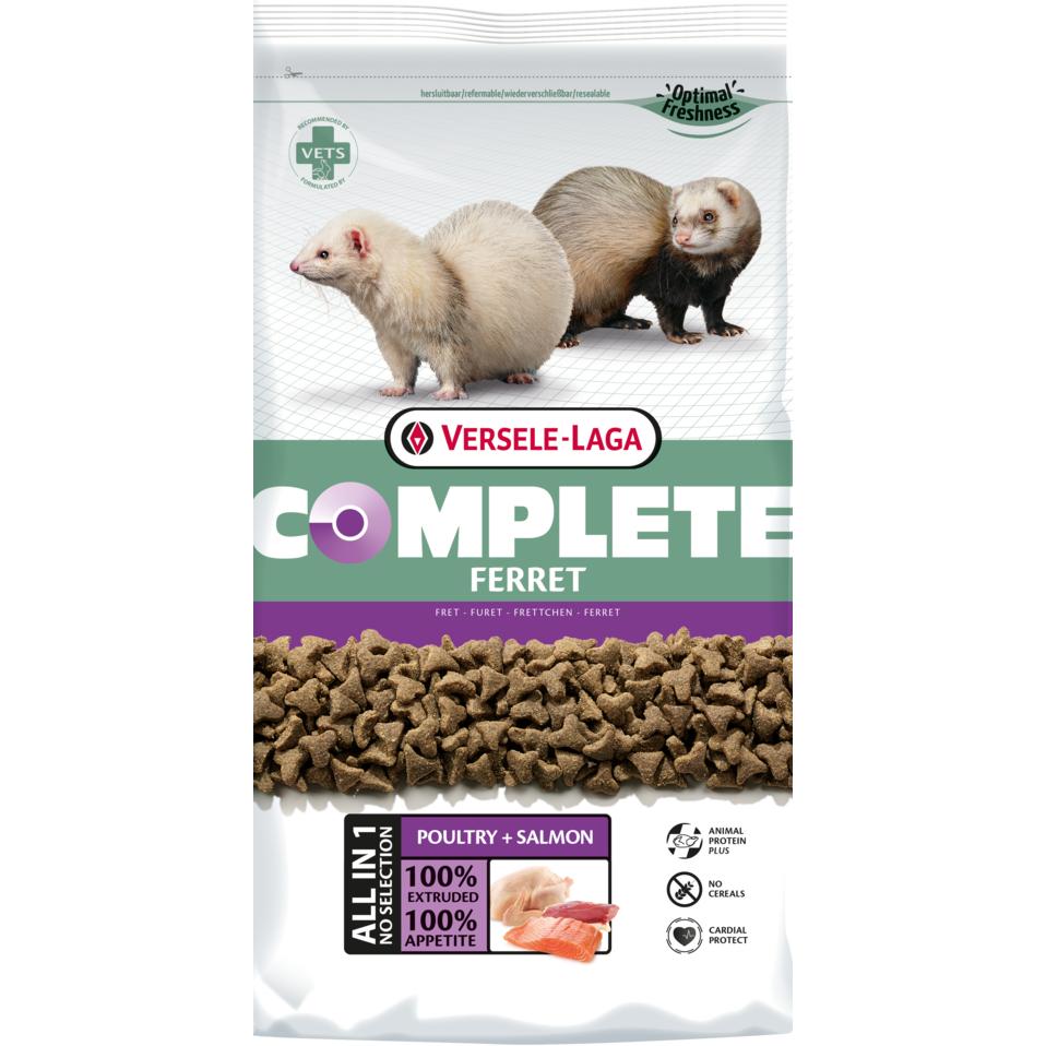 Versele-Laga Complete Ferret para Hurón - Comida para Hurones Rica en Proteína Animal y Sin Cereales