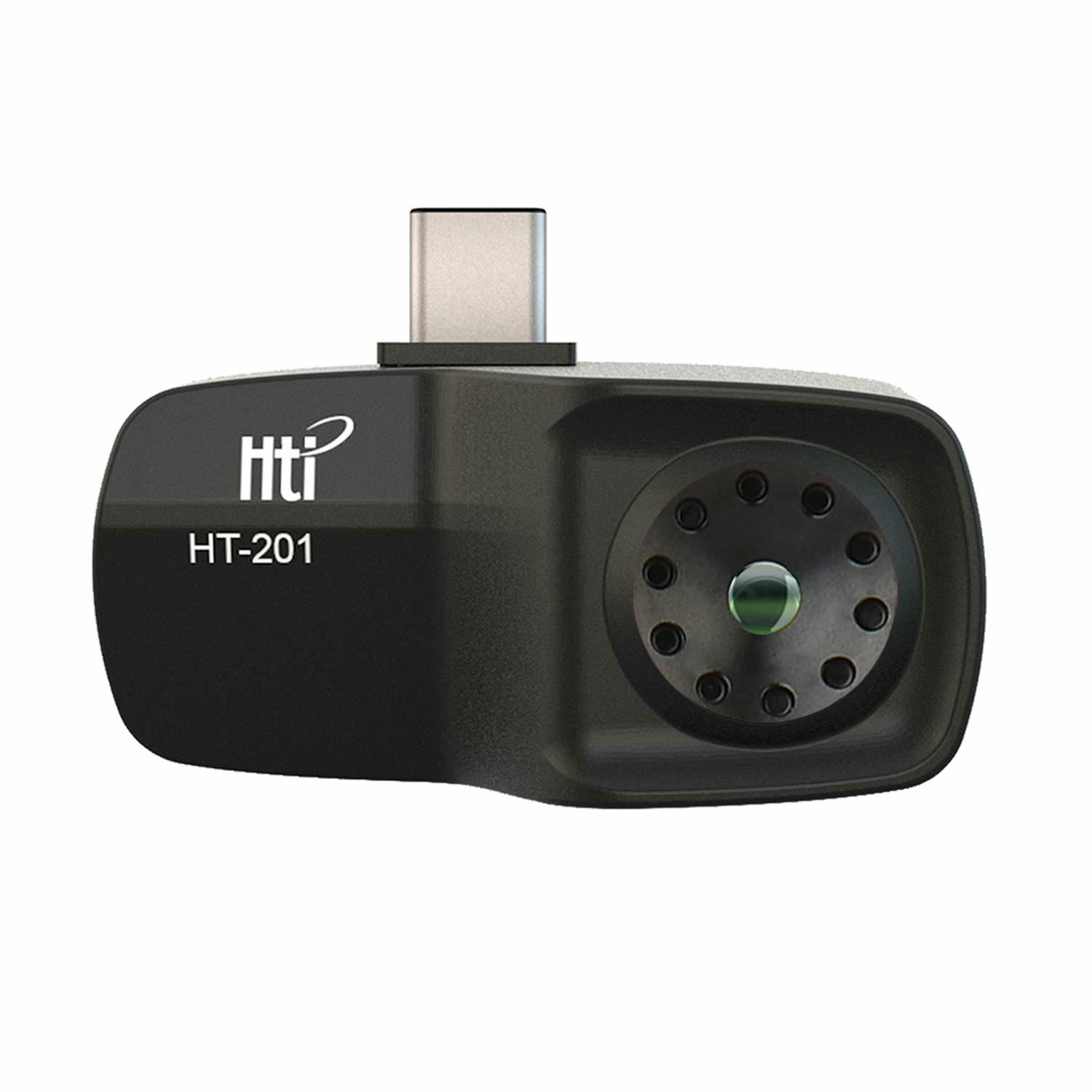 Camara Termografica Infrarroja HTI HT-201 para Moviles Android USB-C | Resolucion 320x240 | Alta Precision | Detector Portatil de Temperatura sin Bateria