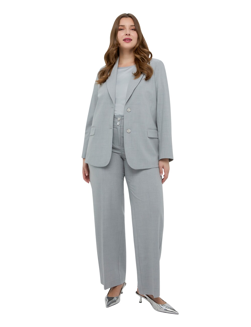 Fiorella Rubino - Blazer estampado cuadros