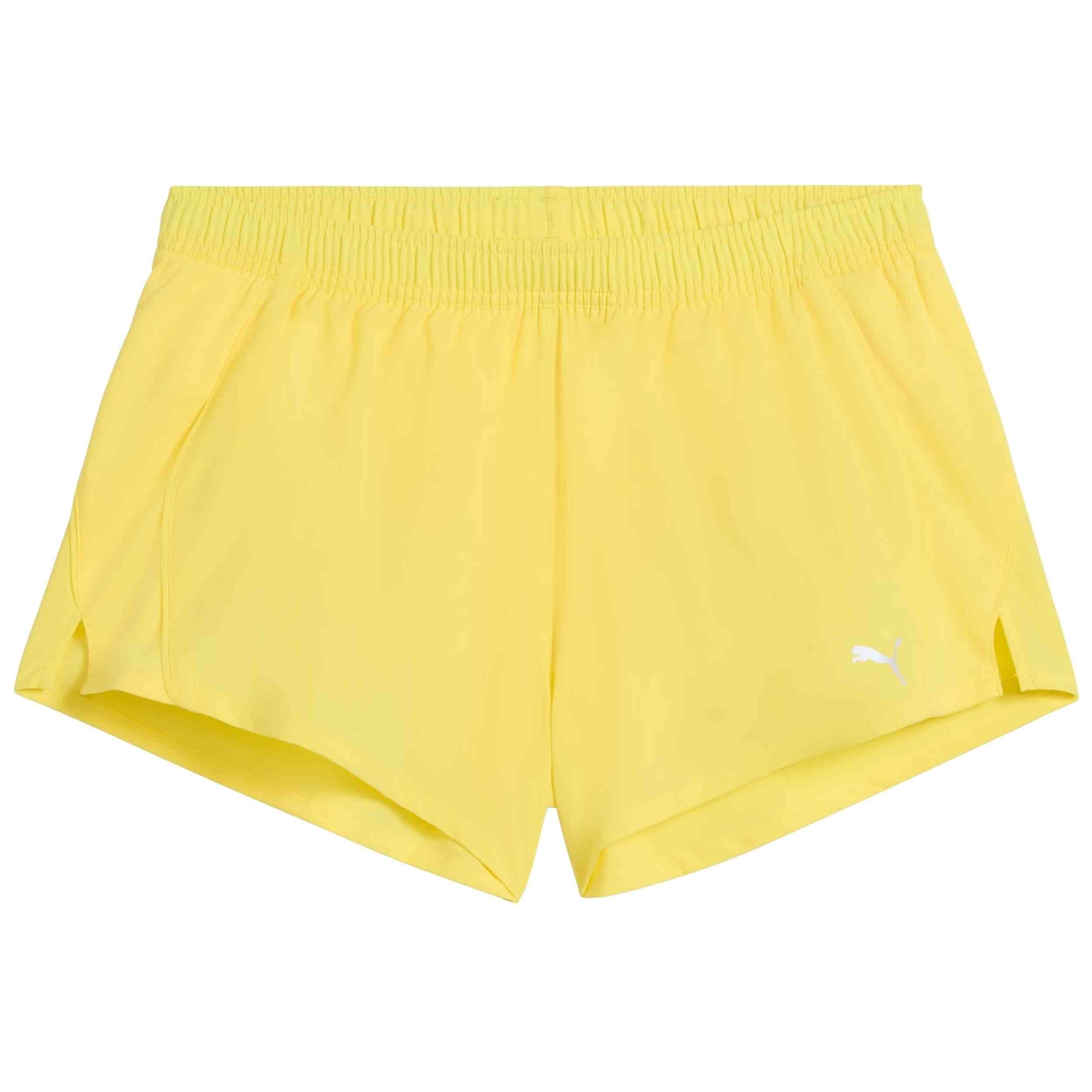 Pantalon Corto Puma modelo W RUN VELOCITY 3 SH para Mujer en color Amarillo
