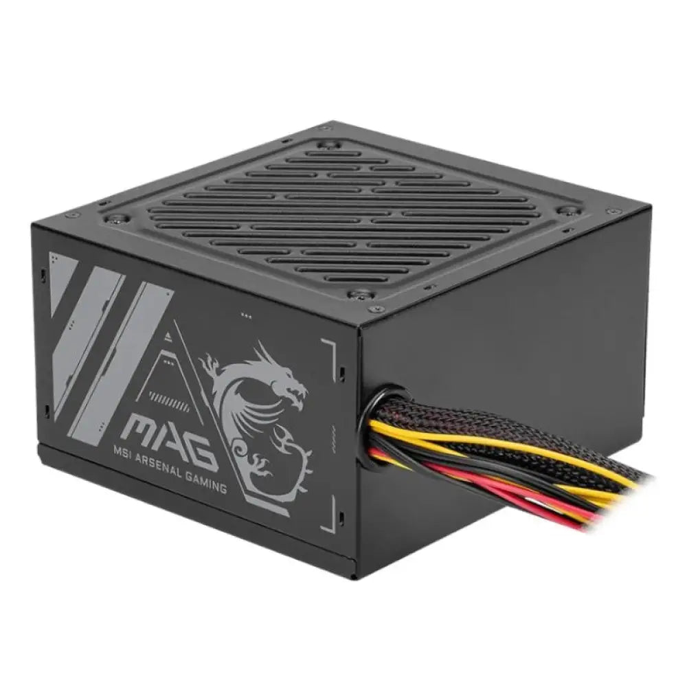 Fuente Alimentación Fuente de Alimentación MSI 500W Certificación ATX MAG A500N-H Enfriamiento Activo