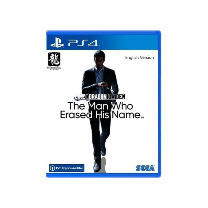 Juego Like a Dragon Gaiden: The Man Who Erased His Name Para Playstation 4 | PS4 | Importación ASIA Nuevo - Original - Precintado PAL EU - Nuevo Original Precintado