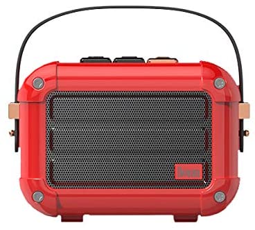 Divoom - Divoom - Altavoz Bluetooth con Pantalla LED RGB de 256 Colores, Rojo