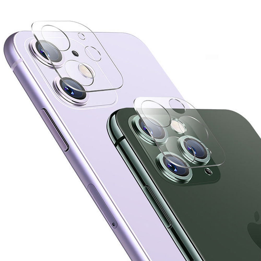 Protector de cámaras para iPhone 11, 12, iPhone 13, XR, XS, XS MAX protectores de cristal templado para lentes contra golpes, arañazos y caídas