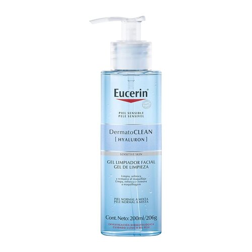 Eucerin Dermatoclean Gel Limpiador 200ml - Limpia Profundamente