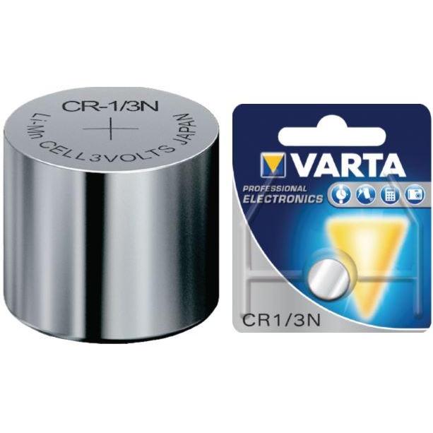 Pila Litio CR1/3N Foto 3Vdc 180mA VARTA Blister