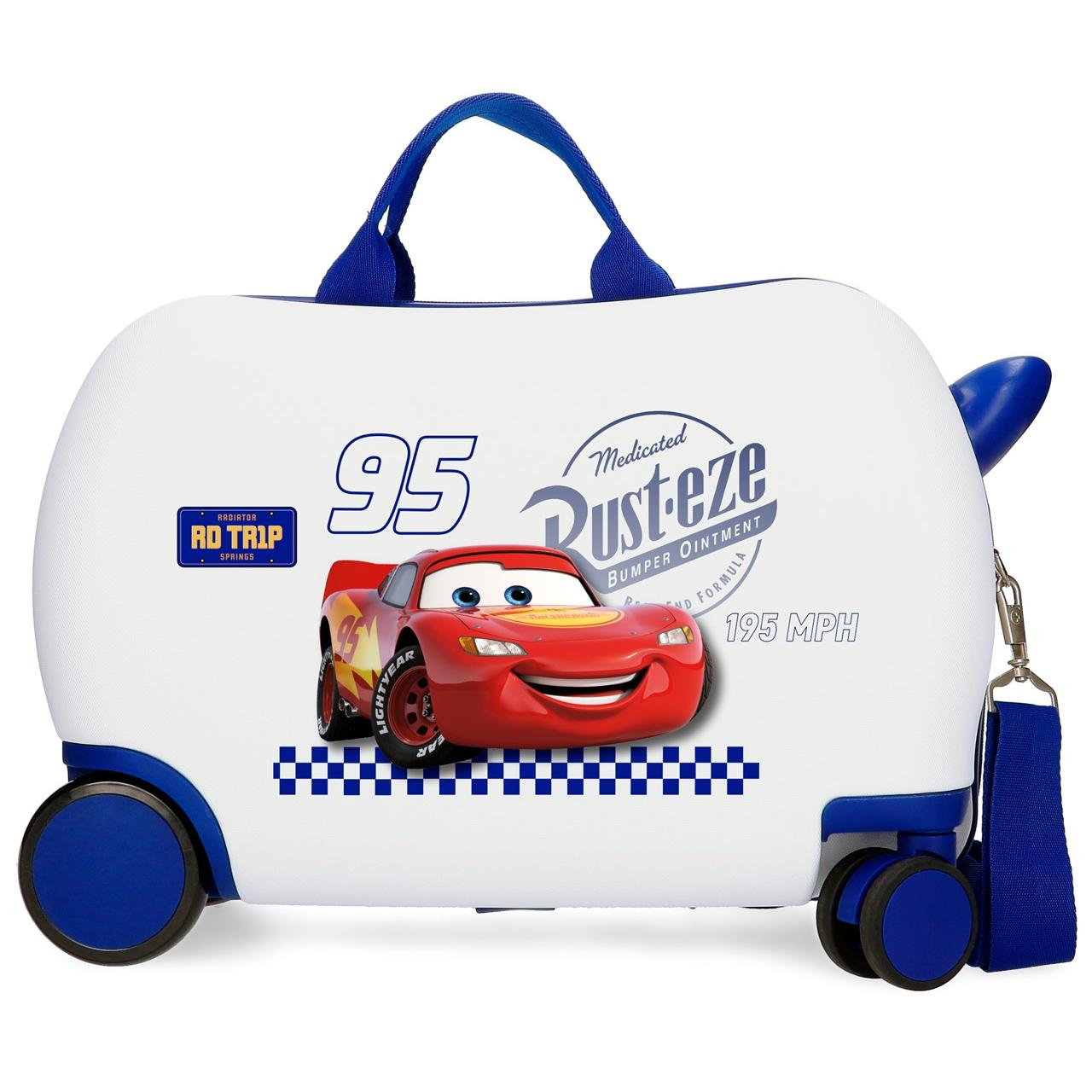 Disney - Maleta infantil Cars rd trip rígida, 45x31x20 cm, 24,6 L