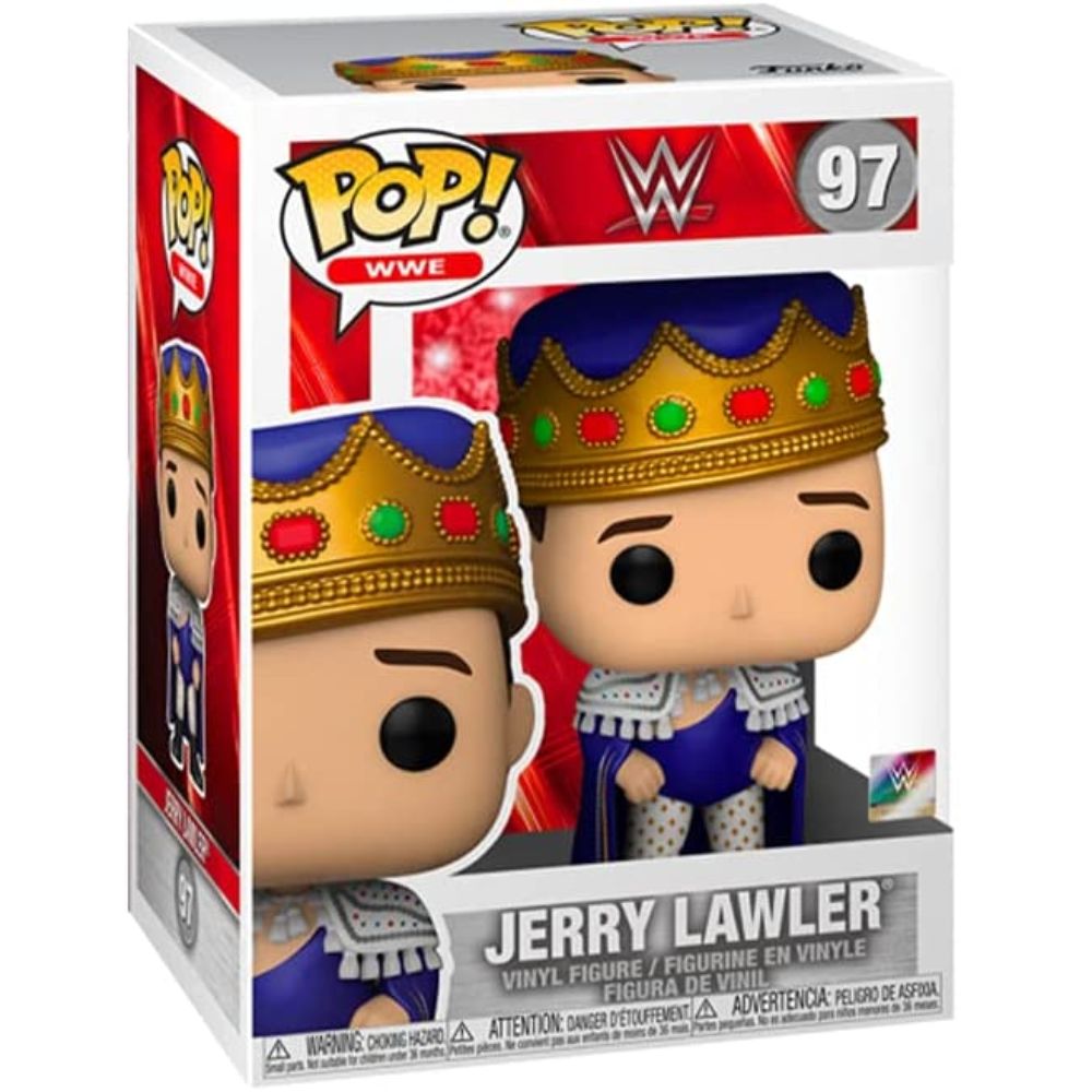 FUNKO POP WWE Jerry Lawler (metallic) figura 9 cm