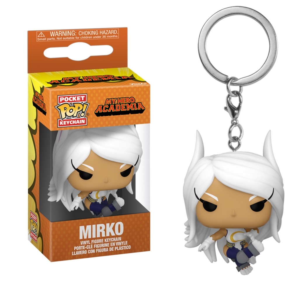 FUNKO POCKET POP! LLAVERO: MY HERO ACADEMIA - MIRKO, 75562, TIENDA CON LICENCIA OFICIAL