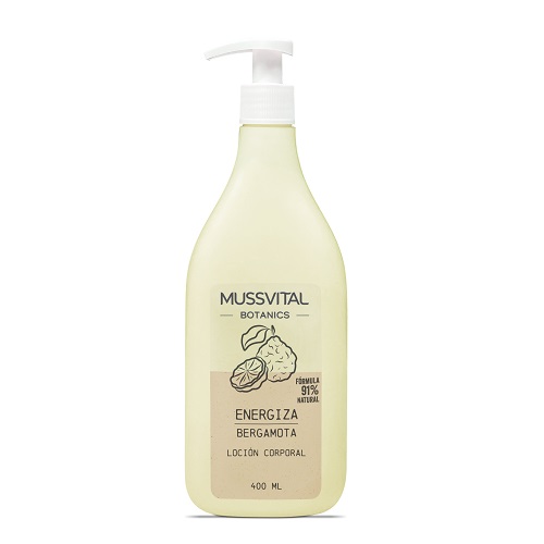 Mussvital Botanics Energiza Bergamota Locion Corporal 400 Ml