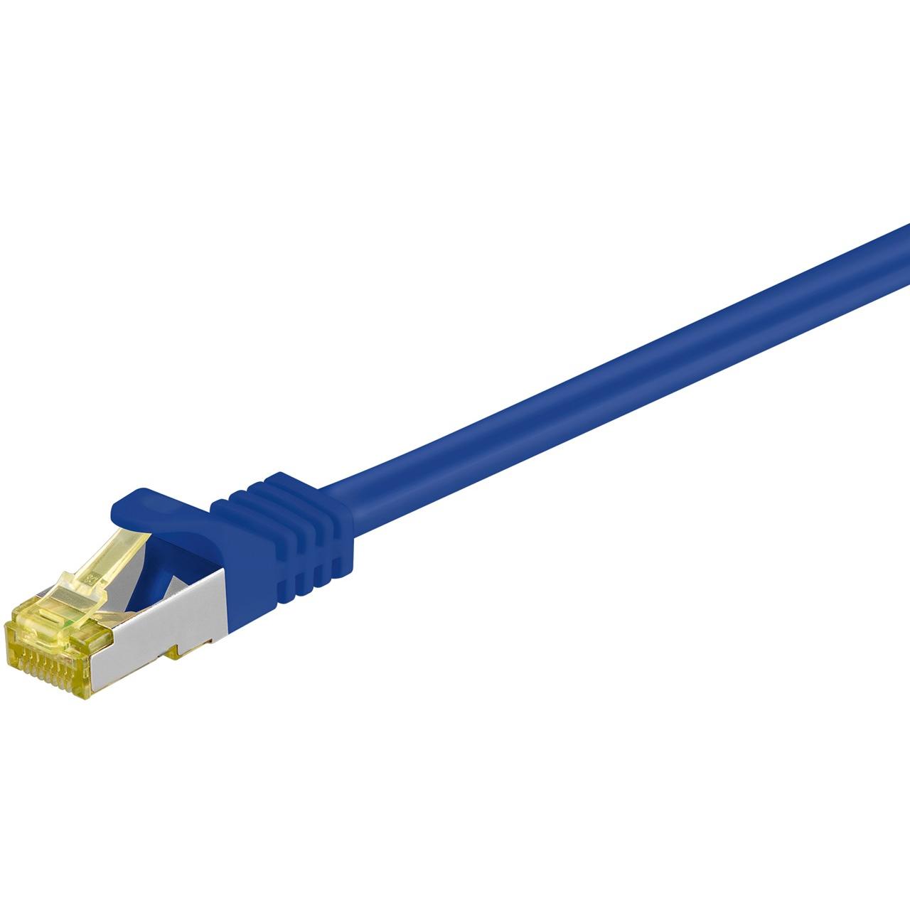 Goobay 91619 cable de red Azul 5 m Cat7 S/FTP (S-STP)