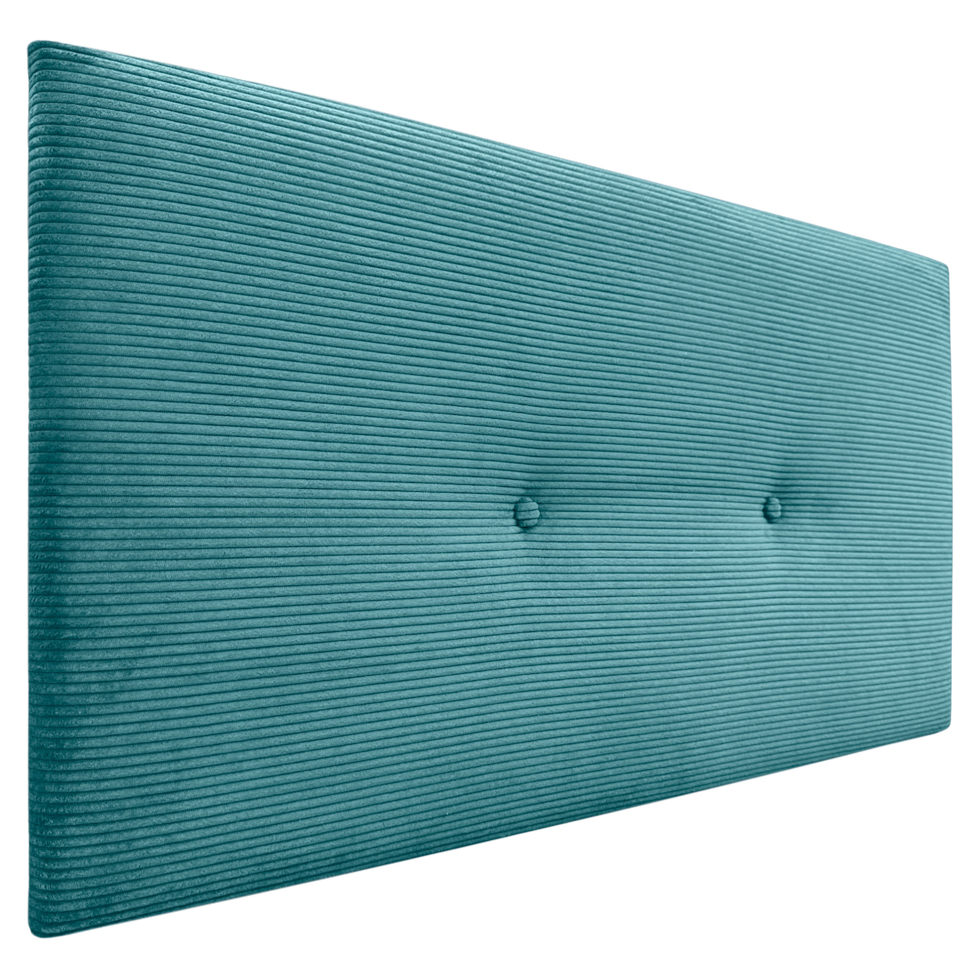 DHOME Cabecero de Pana Liso con Botones Alta Gama Moderno 4cm Grosor