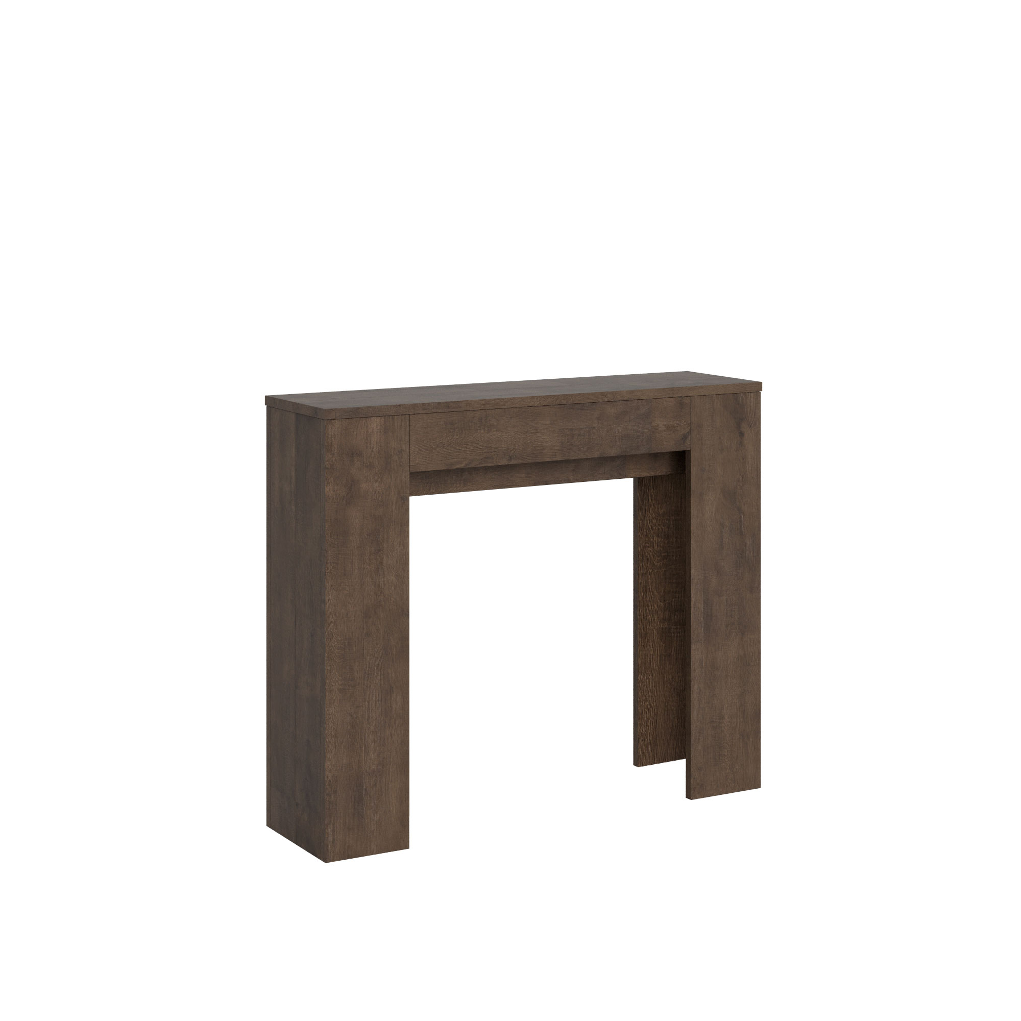 Consola extensible 90x25/181 cm Nogal Slick - Itamoby