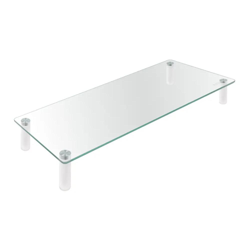 Soporte para portátil TooQ TQMR061 transparente aluminio vidrio templado 20 kg