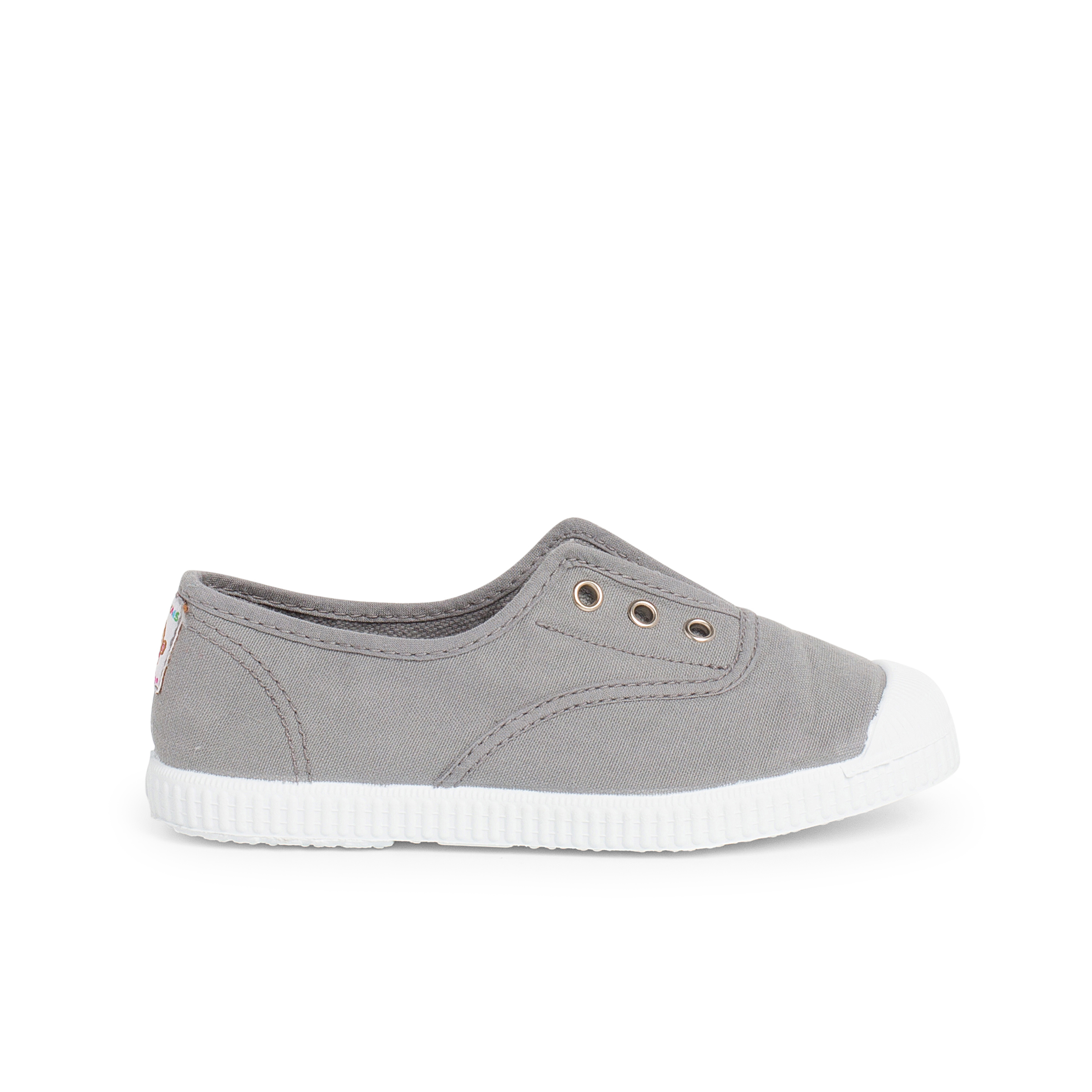 Pisamonas Zapatillas Lona Punta Goma Sin Cordones
