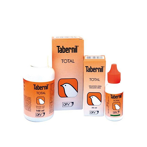 DFV TABERNIL TOTAL Suplemento Vitamínico Completo para Aves Ornamentales, 20 ml