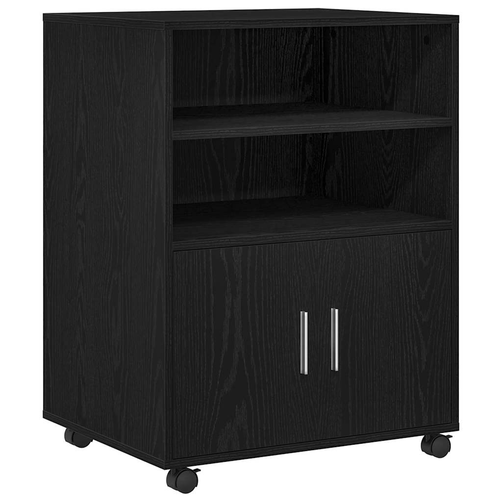 vidaXL Armario con Ruedas Archivador Almacenamiento Oficina Madera Ingeniería 60x48x81 cm