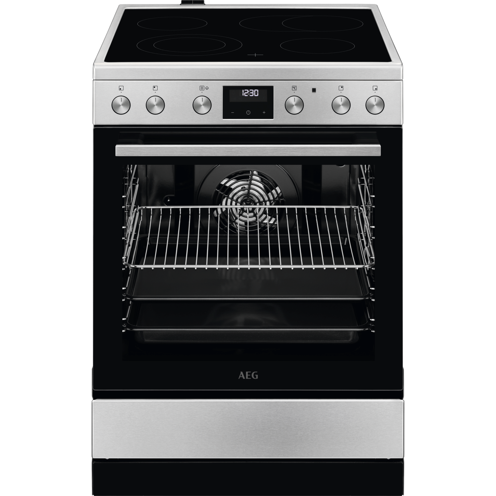 AEG - Cocina vitrocerámica AEG CCB6642CBM de 596 mm - CCB6642CBM