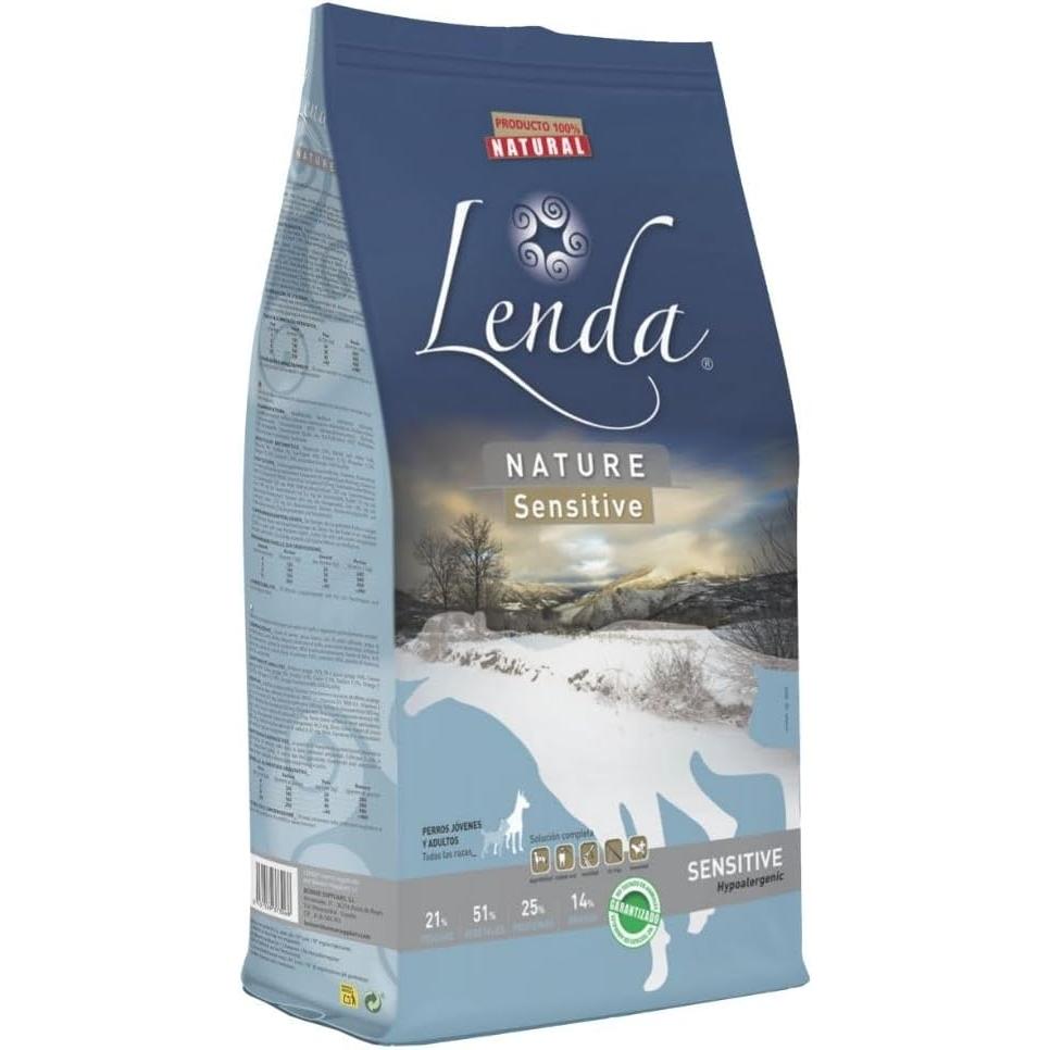 Lenda Sensitive – Pienso Hipoalergénico de Pescado Blanco para Perros con Alergias Severas o Intolerancias