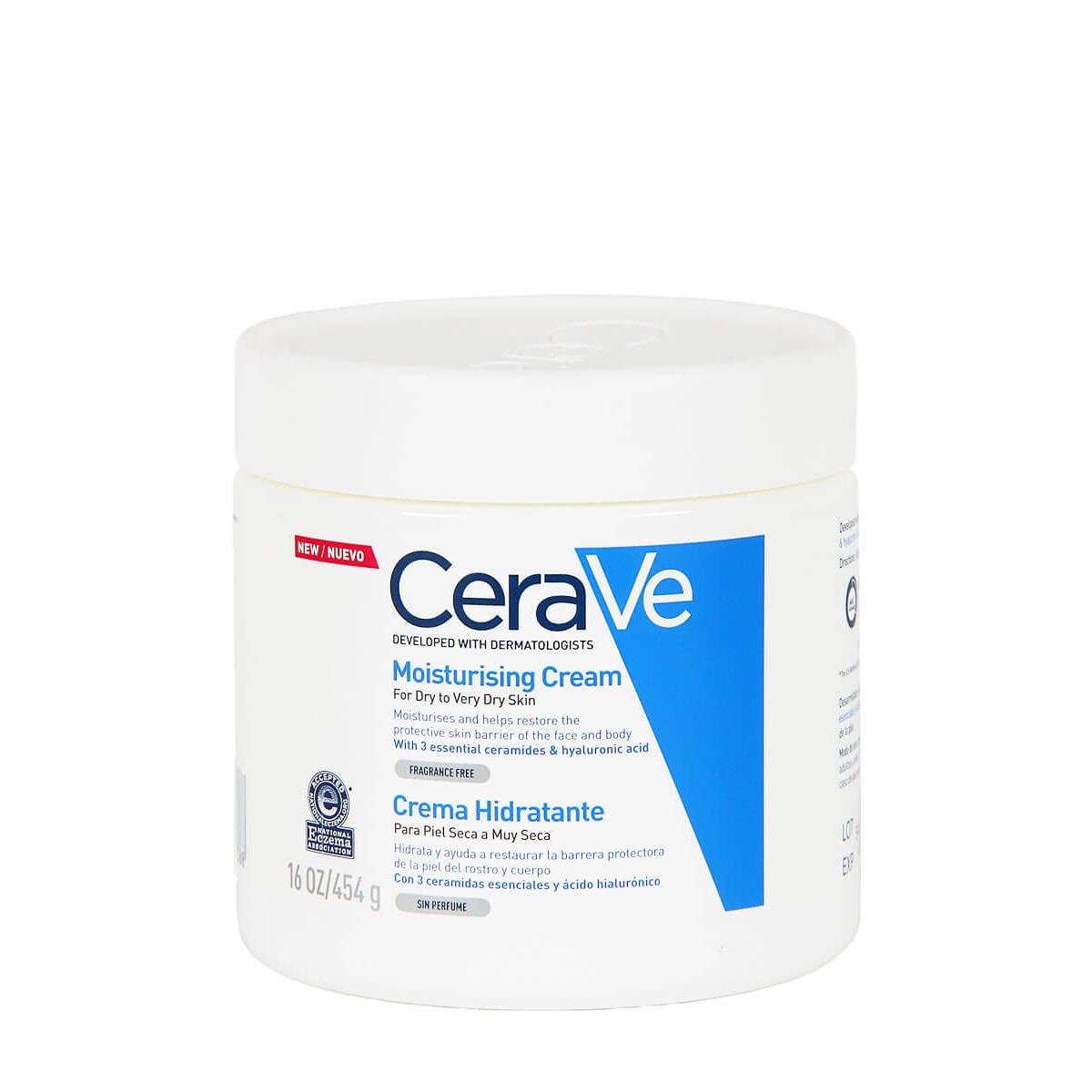 Cerave - Cerave crema hidratante piel seca 454 gr