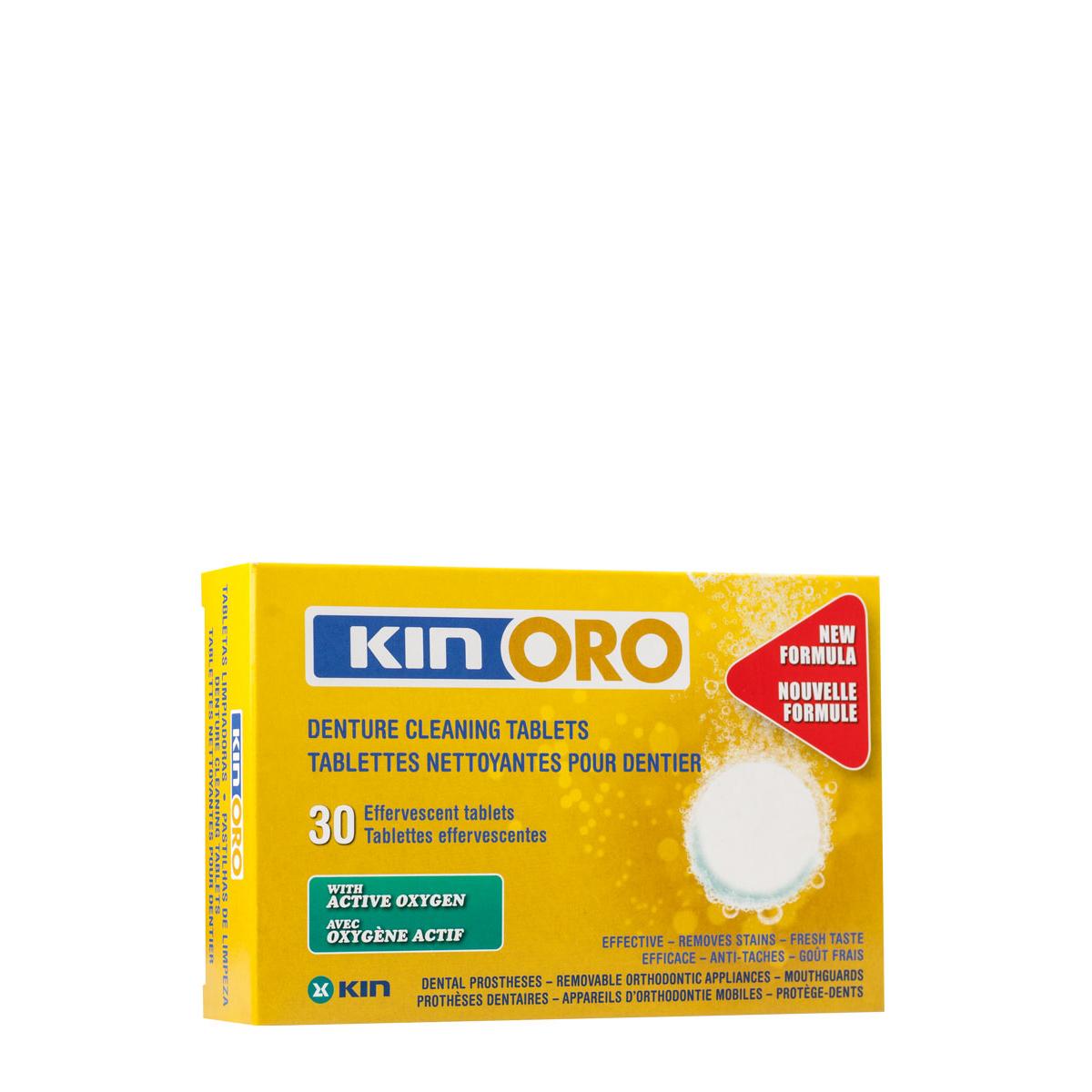 Kin oro 30 tabletas limpiadoras