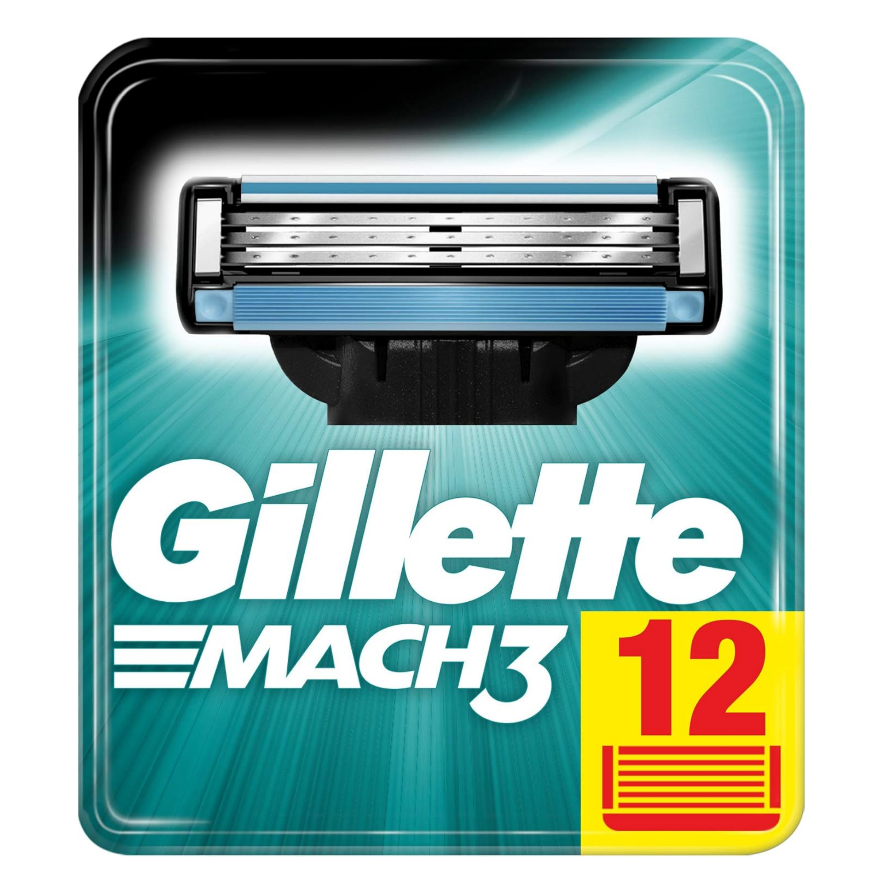 Gillette Mach3 Recambio Para Maquinillas De Afeitar Para Hombre De 3 Hojas - 4 / 8 / 12 Recambios Para Máquina de Afeitar Guillete Match 3