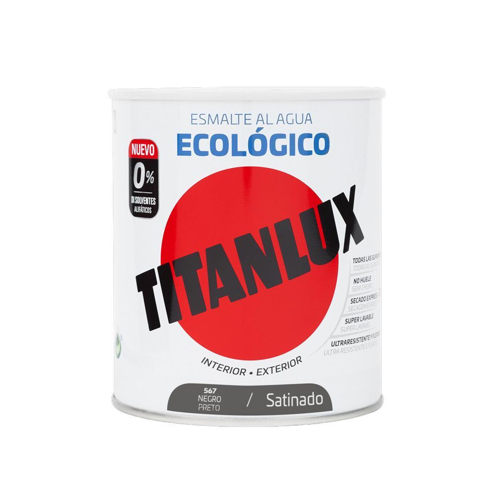 Esmalte eco satinado negro