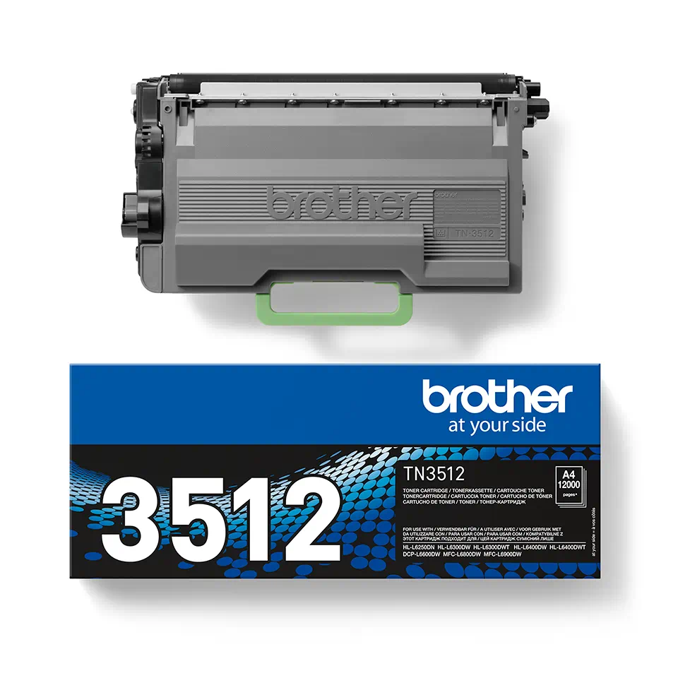 Brother tn3512 negro cartucho de toner original