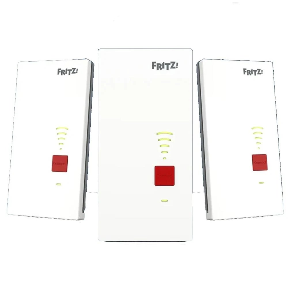 Repartidor Red Electrica PLC Transferencia Hasta 6,5 Gbps por repetidor (combinando 2,4 GHz y 5 GHz) Wi?Fi 7 Fritz 20003139 | Wifi, Blanco