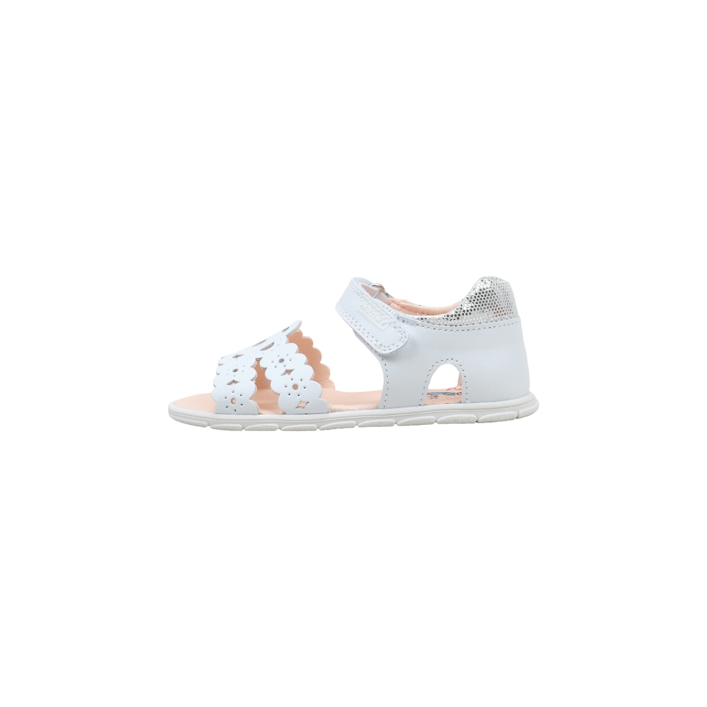 Pablosky 066500 Sandalias Planas Bebé - niña (hasta la talla 30) Blanco