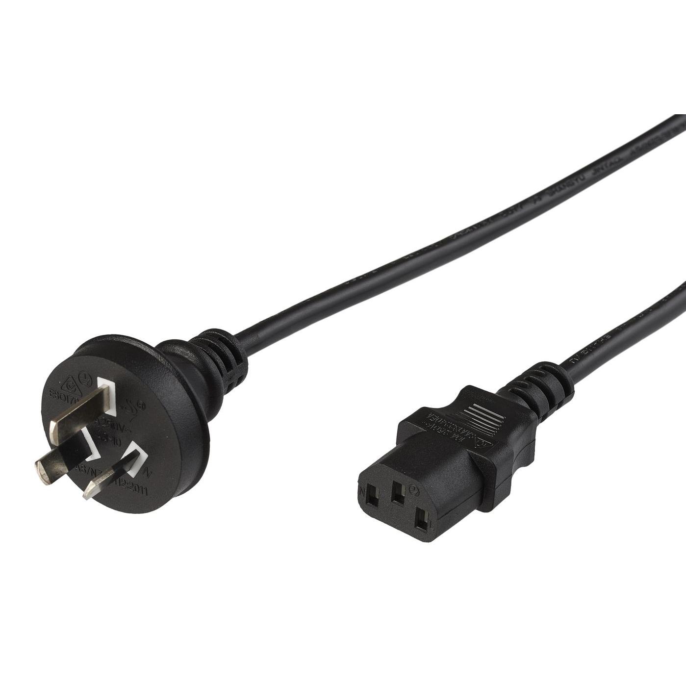 Cable de Alimentación Microconnect Enchufe Australiano a C13 1.8m