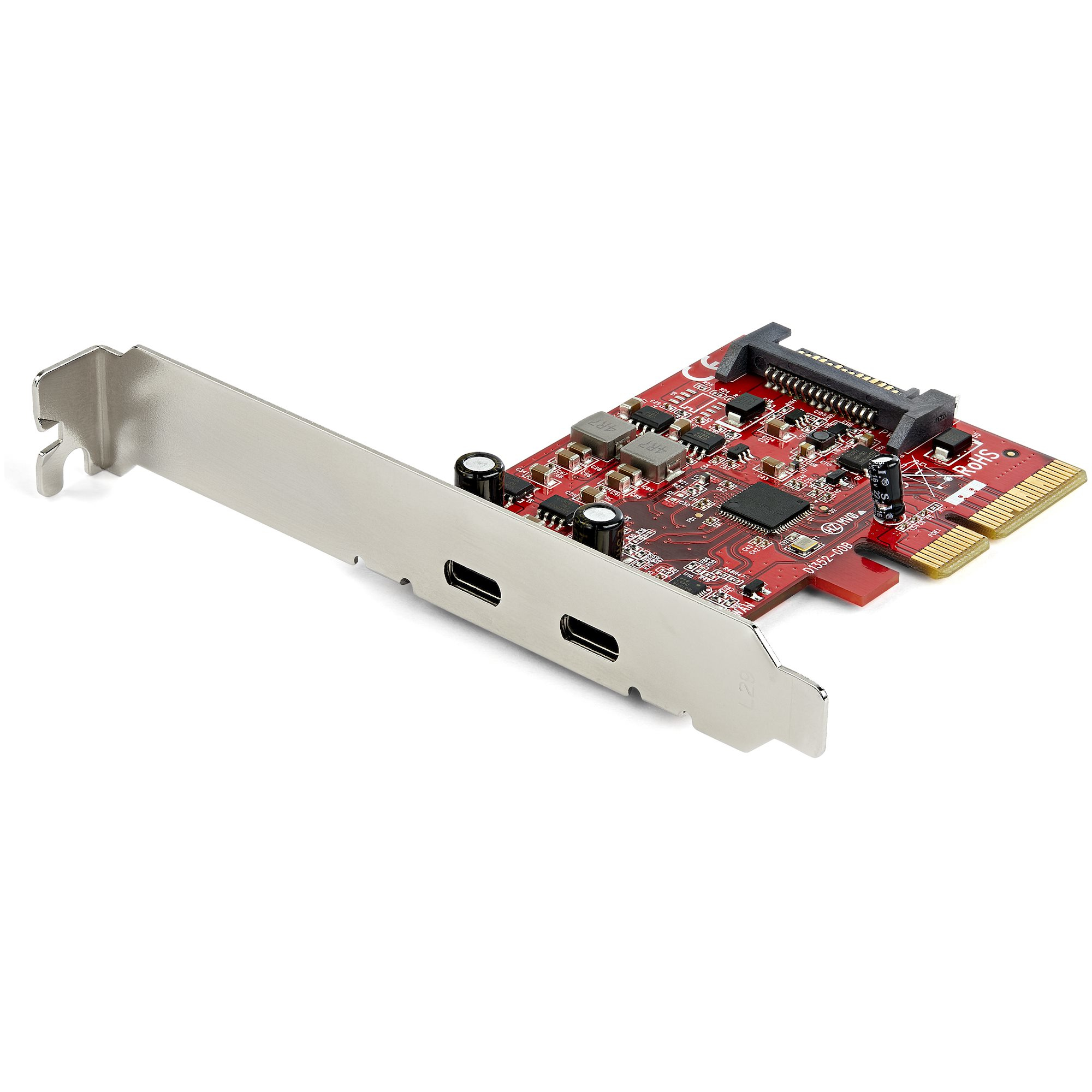 StarTech.com Tarjeta Adaptadora PCI Express de 2 Puertos USB-C 3.1 Gen 2 10Gbps