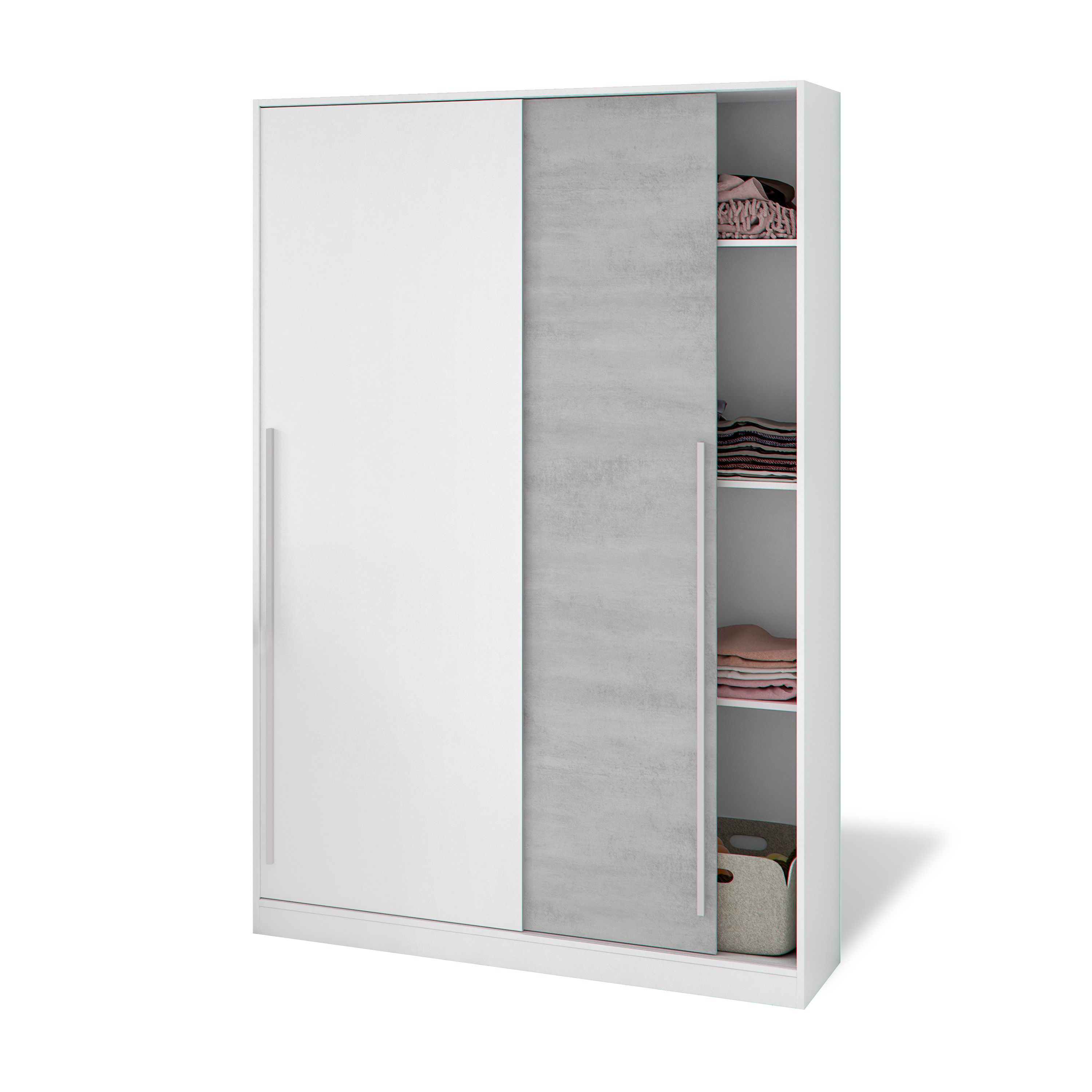 Habitdesign -Armario de puertas correderas 120x200 cm Show