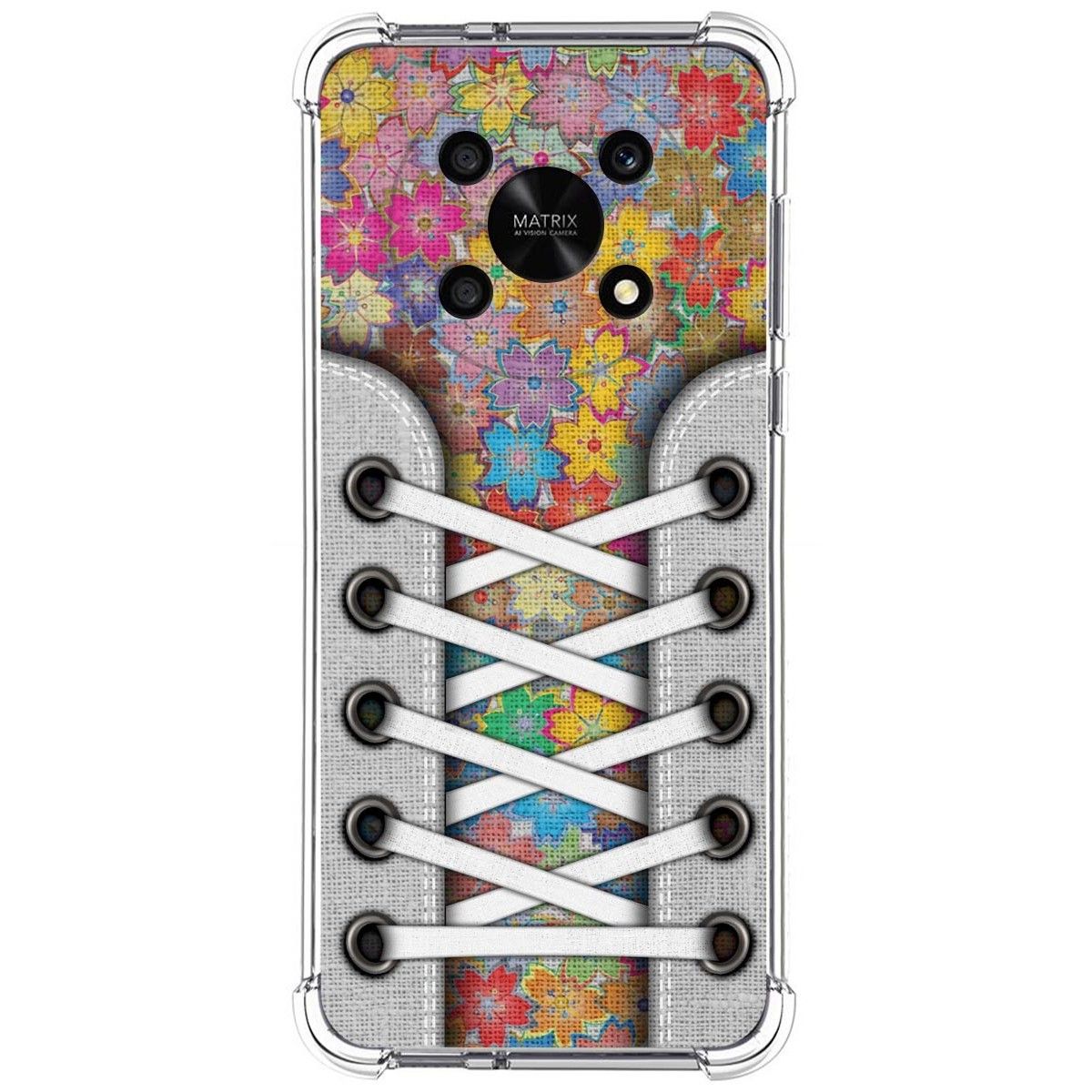 Funda Silicona Antigolpes para Honor Magic 4 Lite diseño Zapatillas 05 Dibujos