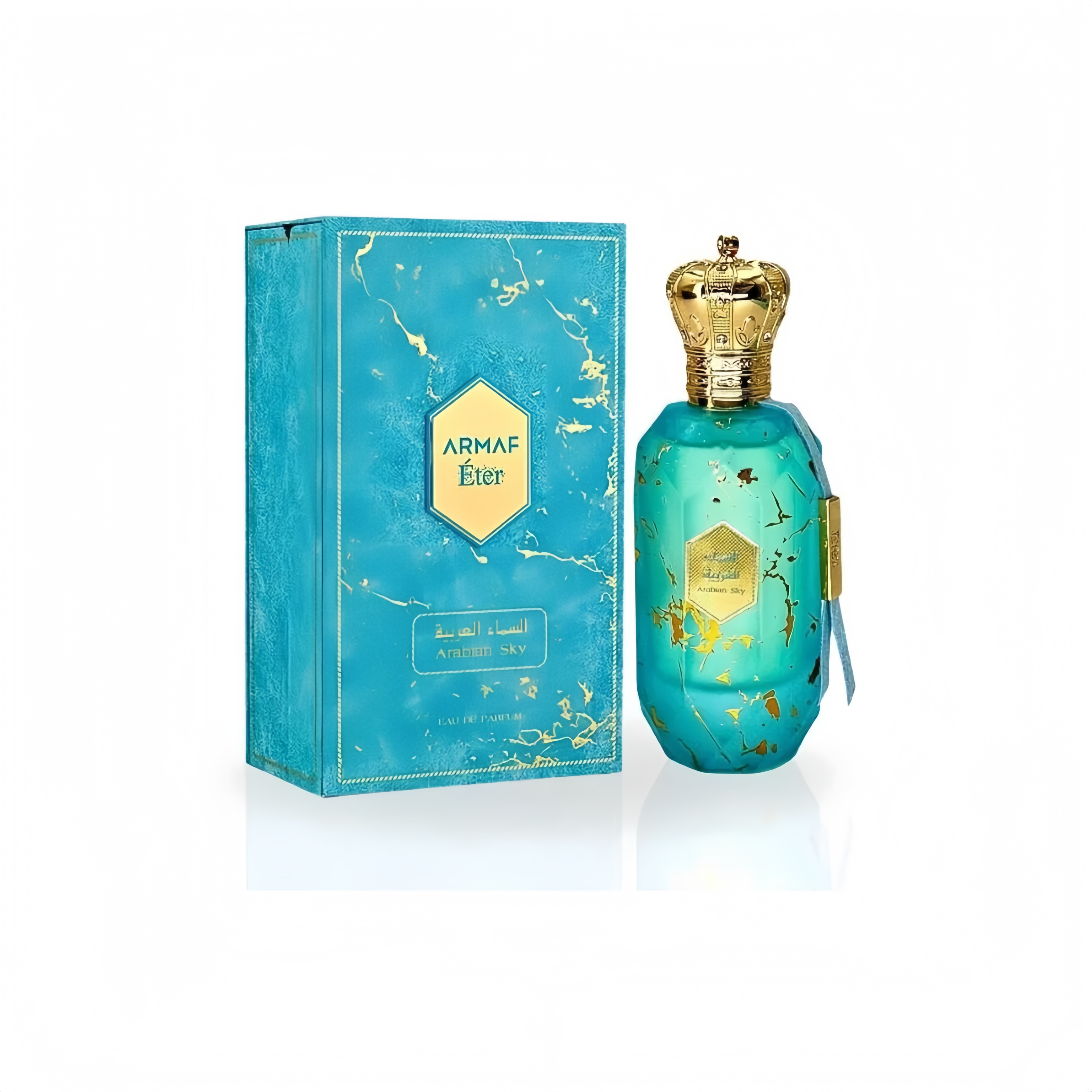 Armaf Arabian Sky para Hombres y Mujeres Fragancia Amaderada Aromática 2024 con Cítricos Vibrantes y Fondo Cálido Profundo
