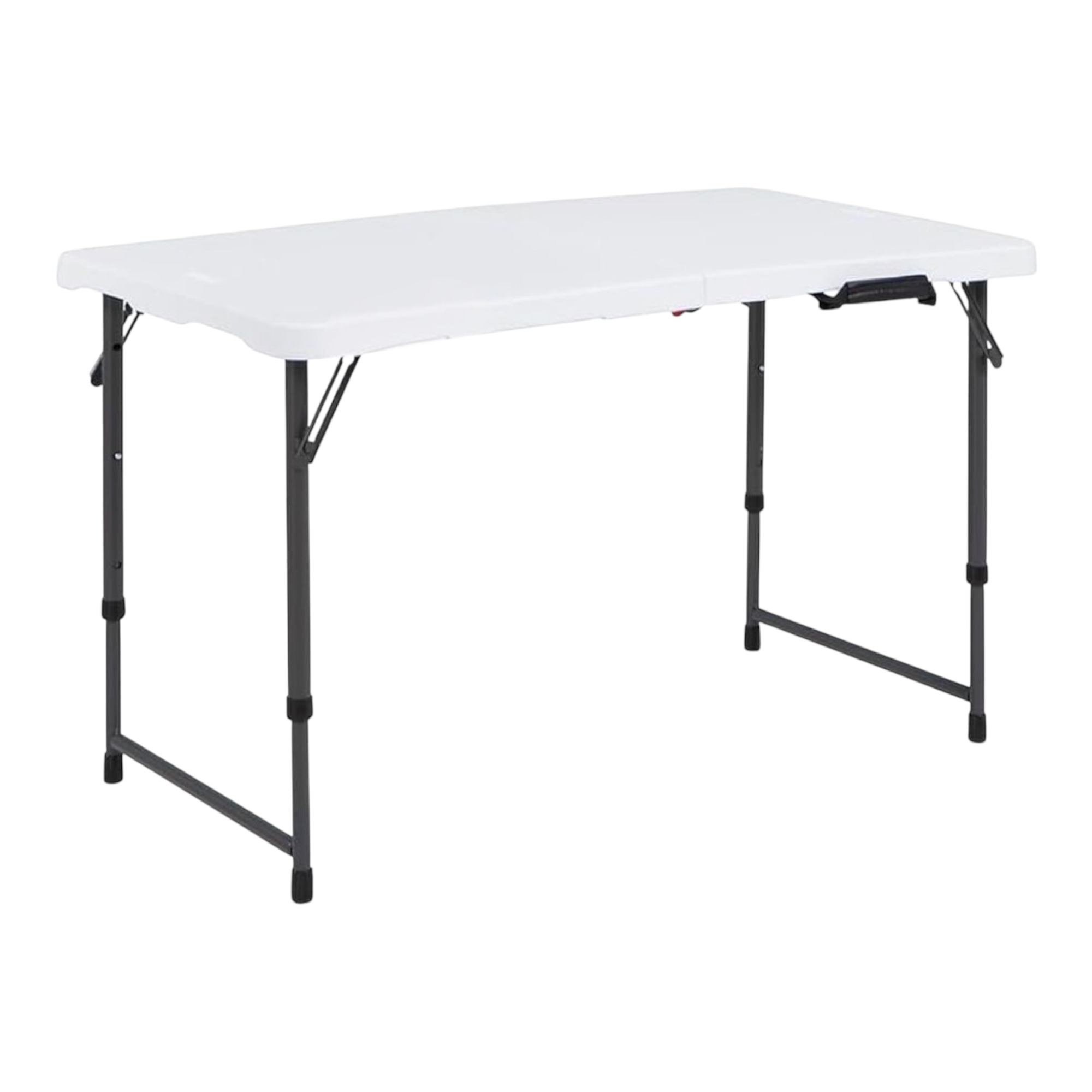 Mikomika Mesa Plegable Solid 180cm, portátil, Uso público Interior/Exterior Tablero Resina HDPE 3,5cm, Capacidad 6/8 Personas y Carga 150 kg. Multiuso