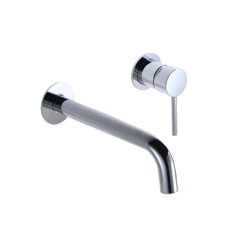 Imex Etna GLT023 Grifo monomando de pared moderno para lavabos y bañeras
