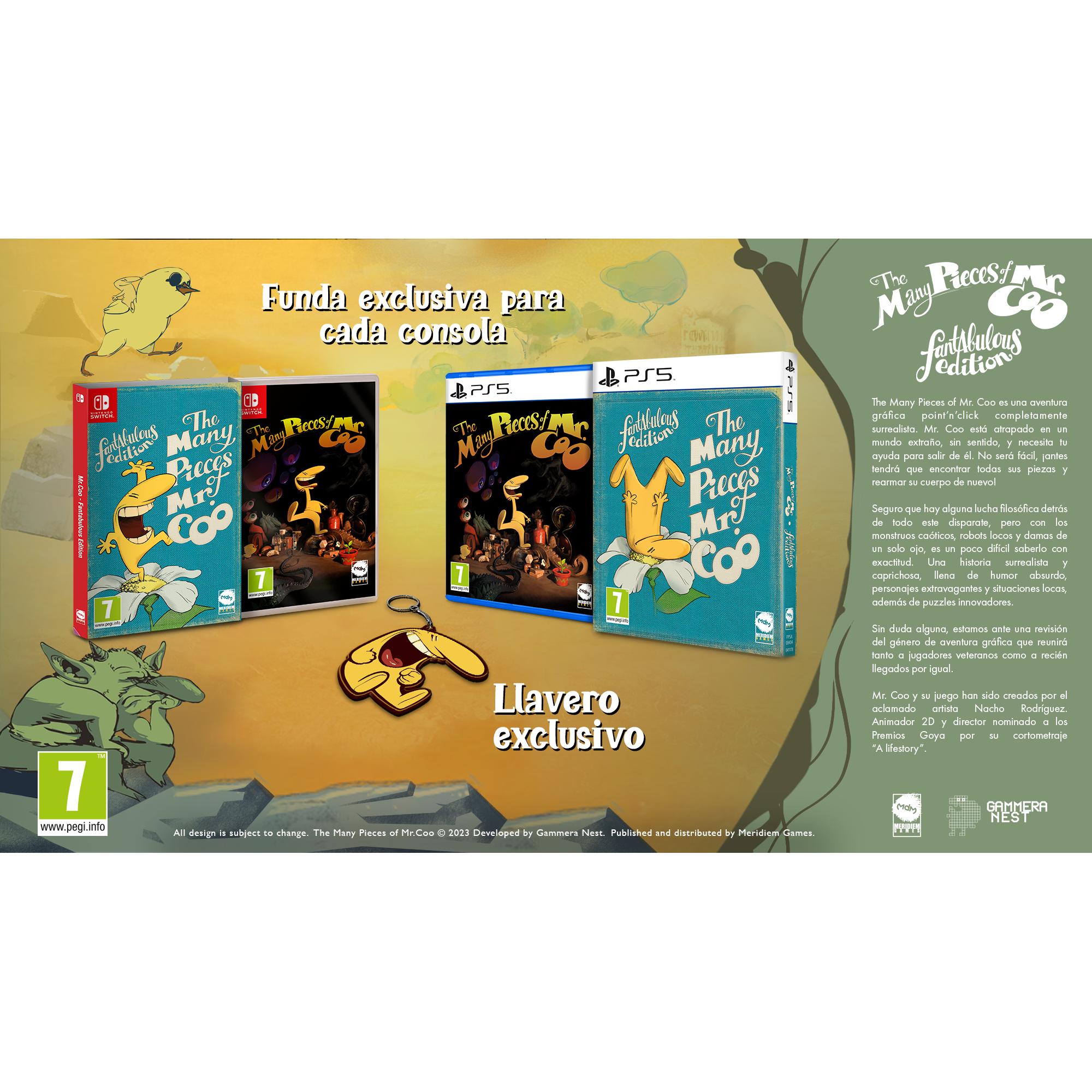 The Many Pieces of Mr Coo Fantabulous Edition - PS5 - Nuevo precintado - PAL España