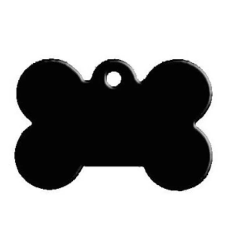 Chapa Identificación Personalizada para Perros y Gatos en Forma de Hueso