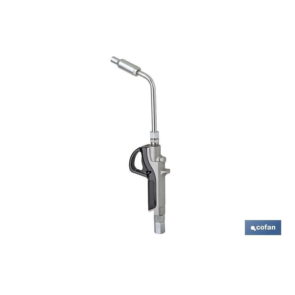 Pistola lubricante 45°