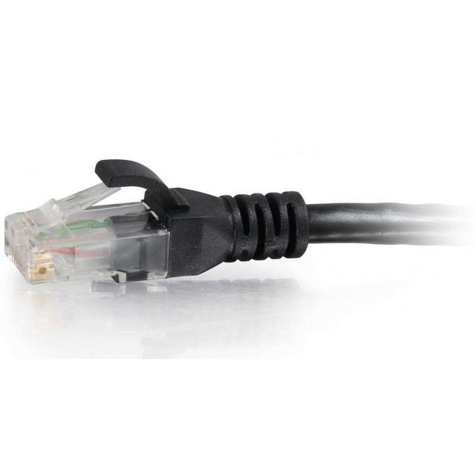 C2G 0.3m Cat6 RJ-45 m/m - Cable de red (0,3 m, Cat6, U/UTP (UTP), RJ-45, RJ-45, Negro)