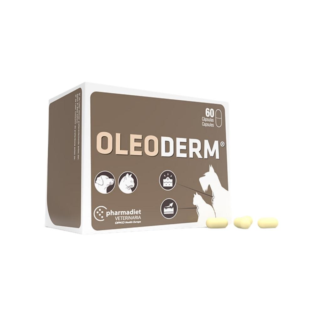 Oleoderm - PHARMADIET - Oleoderm - Complemento nutricional para pelo y piel en Perros y Gatos