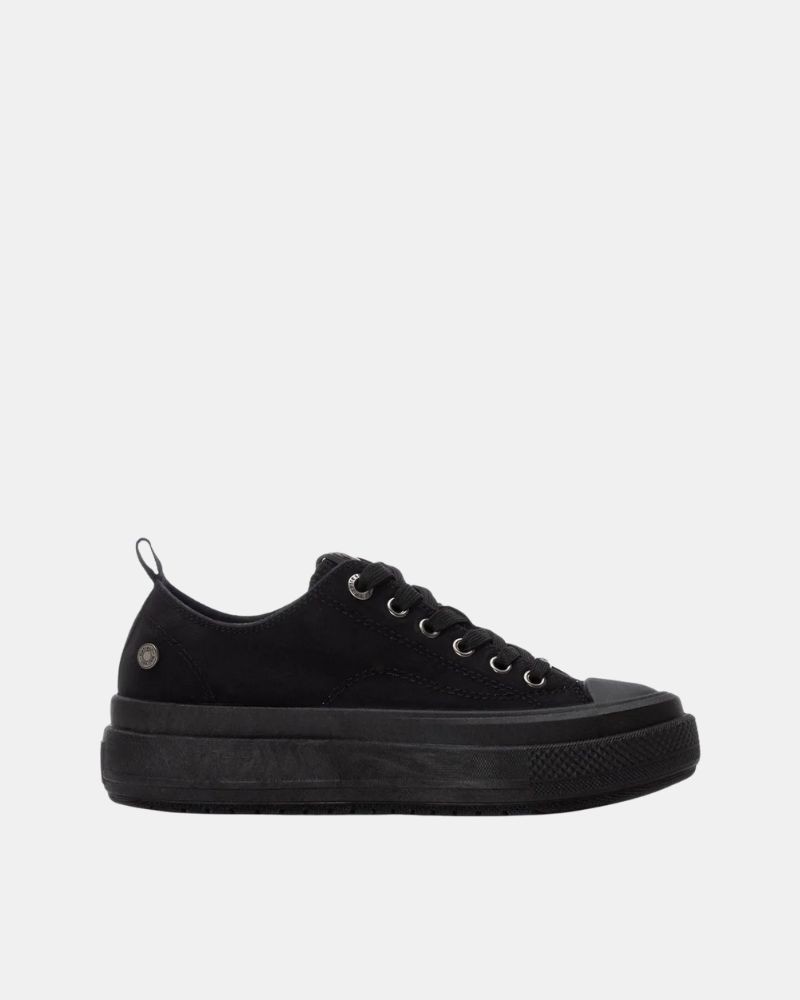 REFRESH 173073 Zapatillas Bajas Mujer Negro