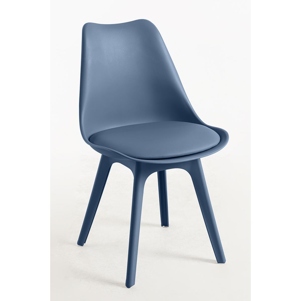 Regalos Miguel - Packs Sillas Comedor - Pack 6 Sillas Synk Suprym - Azul Petróleo